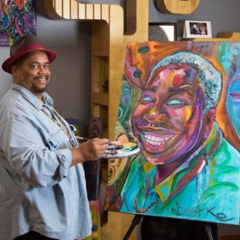 Image for event: Create Together: Art with Duarte Brown