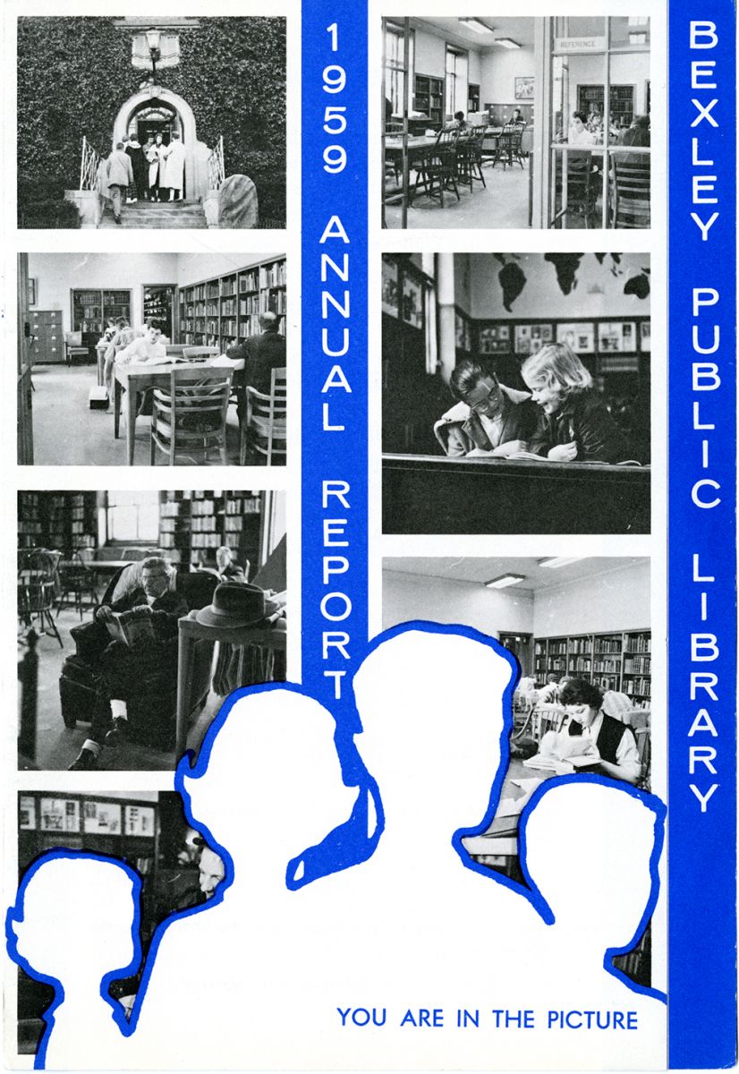 Photo of Bexley Public Library 1959 Annual Report